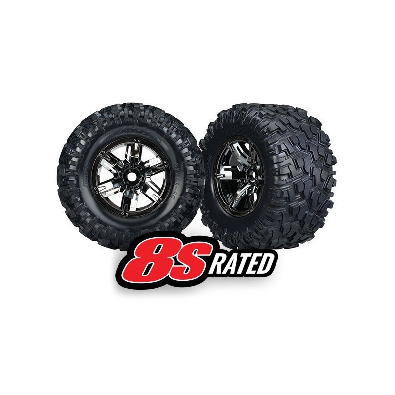 Gomme e Cerchi Xmaxx cromati