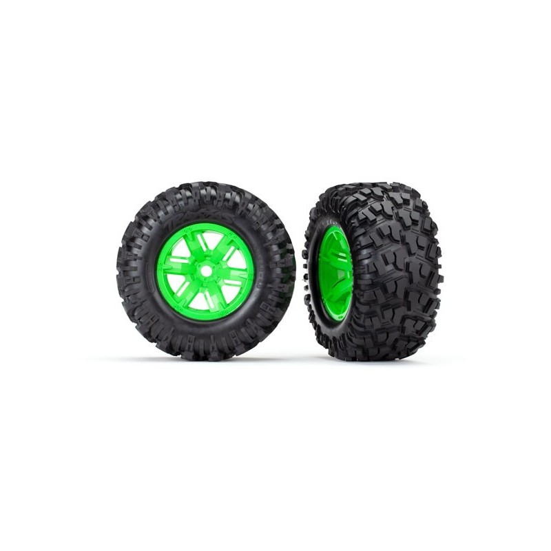 Gomme e cerchi Xmaxx verdi