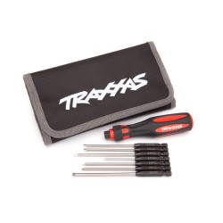 Traxxas 7-Piece Metric Hex Bit Master tools kit with carrying case