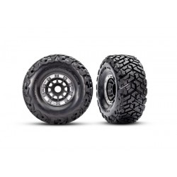 Tires & wheels,glued(black...