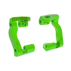 Aluminum Caster Blocks - Green