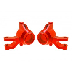 Aluminum Steering Blocks - Red