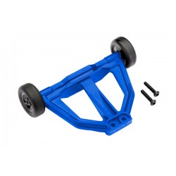 Wheelie bar, blue (assembled)