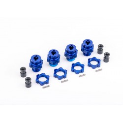 17 mm Aluminum Wheel Hubs Blue